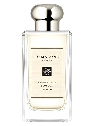 Jo Malone French Lime Blossom Cologne 100ml clear glass bottle with silver cap and cream label