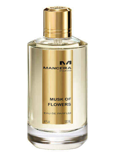 Mancera Musk of Flowers Women 120ml/4oz EDP Tester – bottle with cap, floral and musky fragrance for women