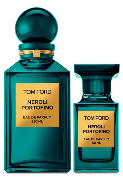 Tom Ford Neroli Portofino Unisex 100ml/3.4oz Eau Tester, featuring a sleek bottle with cap, evoking fresh citrus and floral notes from the Mediterranean.
