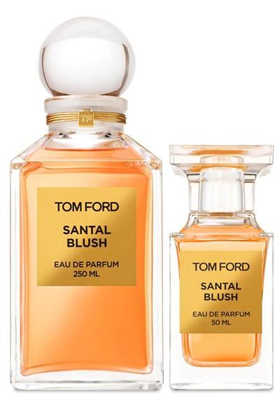Tom Ford Santal Blush Women 100ml/3.4oz Eau Tester, showcasing a bottle with cap, featuring the luxurious sandalwood and floral fragrance.