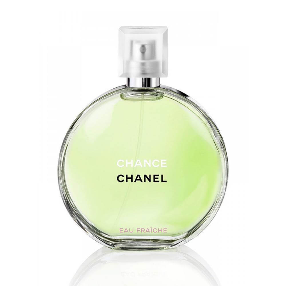 Chanel Chance Eau Fraiche Women 100ml Eau Tester, showcasing a fresh and floral fragrance with cap.
