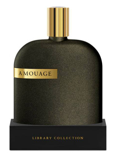 Amouage Opus VII Unisex 100ml EDP, luxurious glass bottle with cap, featuring rich, complex fragrance notes in a sophisticated design. Amouage perfumes