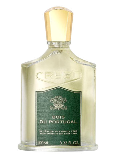 Discounted Creed Bois Du Portugal 100ml EDP Tester bottle with cap, luxurious men's fragrance tester, premium scent in elegant packaging. Creed perfumes