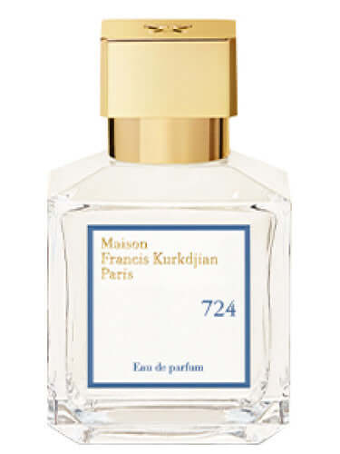 Maison Francis Kurkdjian 724 Unisex 70ml/2.4oz EDP fragrance bottle with cap, elegant design. Maison Francis Kurkdjian perfumes