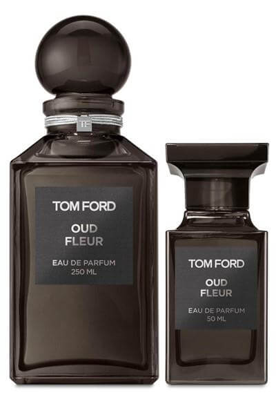Tom Ford Oud Fleur Unisex 100ml/3.4oz Eau Tester, featuring a sleek bottle with cap, highlighting an oriental rose and oud fragrance profile.