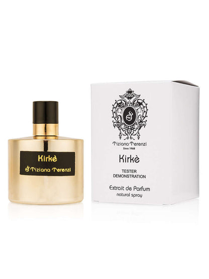 Tiziana Terenzi Kirke 100ml/3.4oz Unisex Tester – fruity floral fragrance bottle with cap and tester box